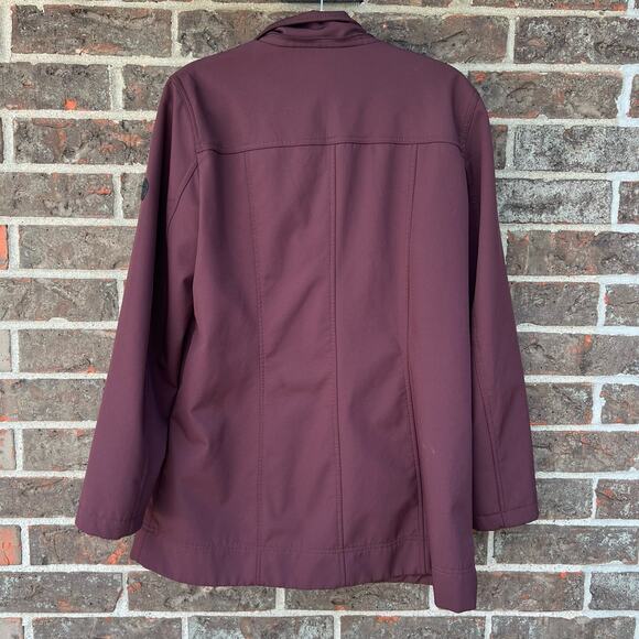 Burgundy Andrew Marc Lightweight Jacket - Size Large - Picture 7 of 11